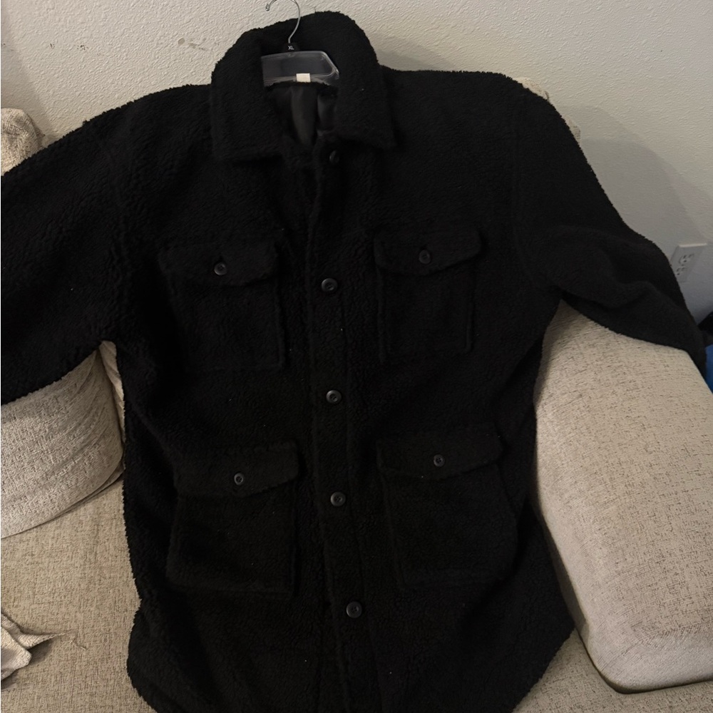 AE big sherpa coat